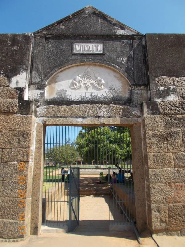 Vattakottai Fort